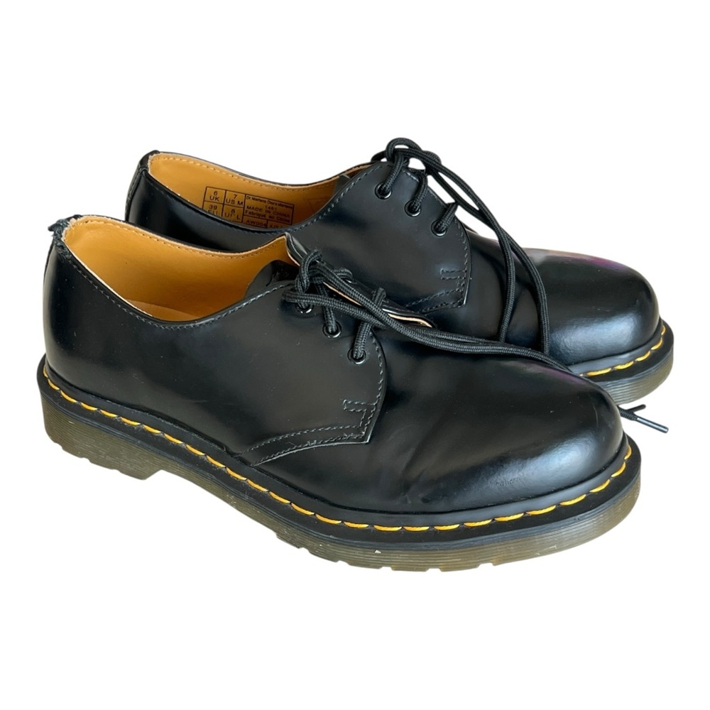 Dr. Martens 1461 Smooth Leather Oxford Shoes - Black - Unisex 7M / 8L
